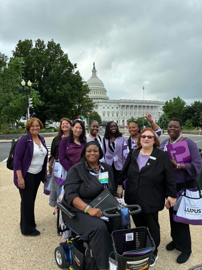 Lupus advocacy group at the Capitol